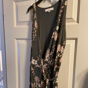 Medium Loft Floral Wrap Dress